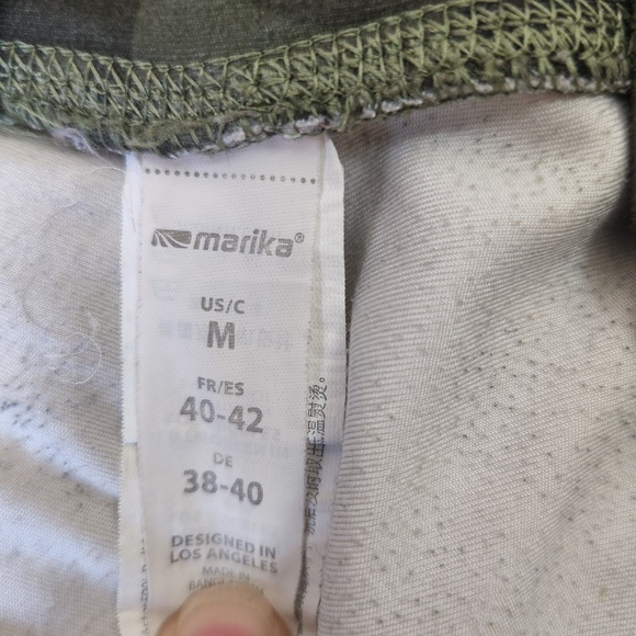 Marika Women's High Rise Pocket Ankle Legging Olive Grove Camo M - Picture 4 of 4